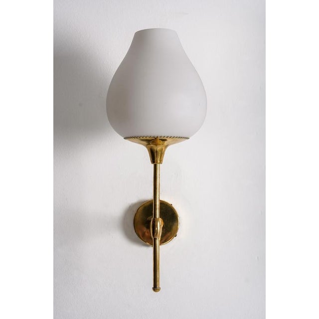 Wall Lights attributed to Bergboms, Sweden, 1950s, Set of 2 For Sale - Image 3 of 16