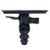DETAILS This antique black lacquered bracket features a rectangular shelf above a very stylized, hand carved eagle. He...