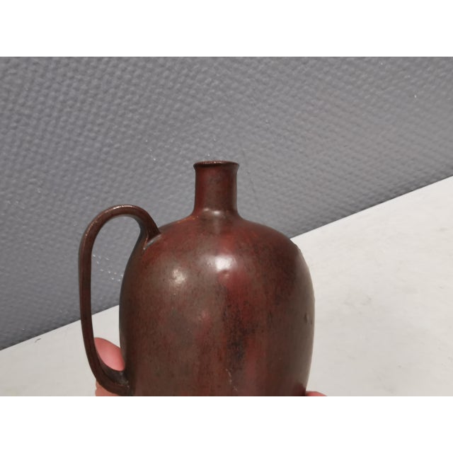 Brown Vintage Cacao Liqueur Bottle by Arne Bang, Denmark, 1930s For Sale - Image 8 of 10