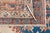 1900s Antique Geometric Medallion Hand-Knotted Wool Runner - 3′7″ × 12′7″ For Sale - Image 10 of 10