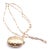 Gold Late 20th Century Roberto Coin Rose Gold Diamond Large Locket Pendant Necklace For Sale - Image 8 of 11