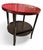 Art Deco Authentic Bill Sofield for Baker Furniture Lacquered Round Accent Side Table For Sale - Image 3 of 10