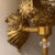 Mid 19th Century Biedemeier Style Torchiere Two Light Brass Sconce With Shades For Sale - Image 4 of 11