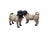 20th Century Painted Terracotta Pug Dogs, Italy, 1950s, Set of 2 For Sale - Image 17 of 18