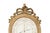 Louis XVI Giltwood Barometer By Toricelli. With carved ribbon and bow above an oval dial painted in creme and grisaille...