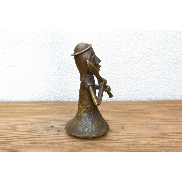 Early 20th Century Benin Style African Warrior For Sale - Image 4 of 9
