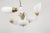 1960s Brass and Glass Chandelier, 1960s For Sale - Image 5 of 6