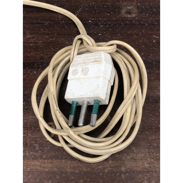 Silver Modern Chrome Table Lamp by Giovanni Michelucci For Sale - Image 8 of 11