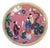 Large Japanese Meiji Imari Porcelain Plate with Enamel Decoration For Sale