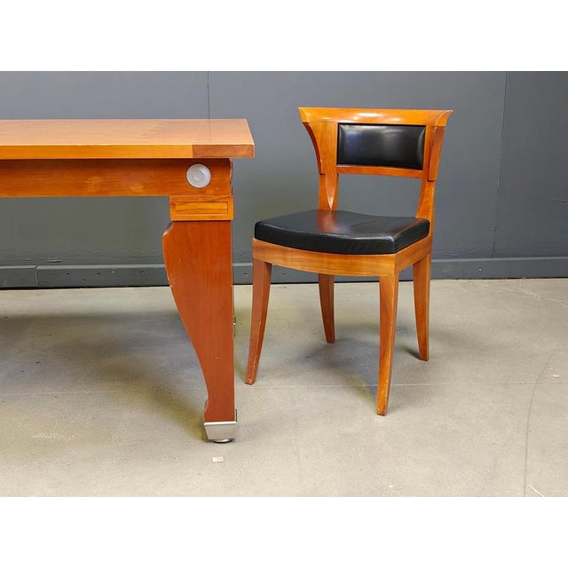 Mensa Magna Dining Table attributed to Leon Krier for Giorgetti, 1990s For Sale - Image 4 of 15