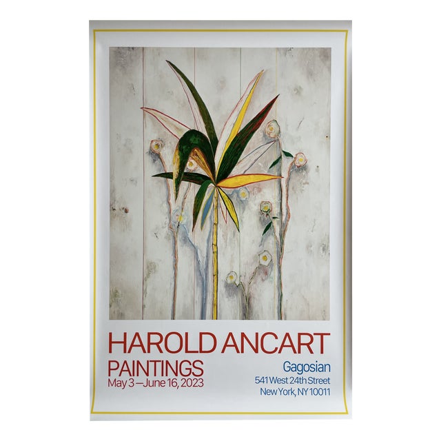 Harold Ancart, Untitled, 2023, Exhibition Poster For Sale