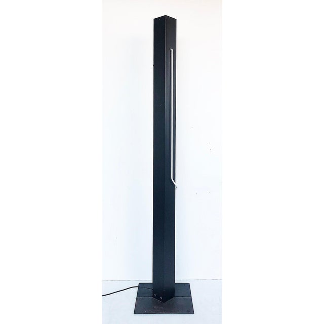 1980s Postmodern Rudi Stern Torchiere Lamp "Let There Be Neon" For Sale In Miami - Image 6 of 11