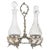 Silver Louis XV Style Silver Plated Oil and Vinegar, Set of 3 For Sale - Image 8 of 8