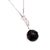 Traditional Tahitian Pearl Diamond Pendant 18k Gold Certified For Sale - Image 3 of 7