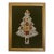 1970s Costume Jewelry Christmas Tree Collage Framed Wall Art For Sale
