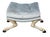 2010s 18th C Style Horse Leg & Hoof Vanity Stool or Bench by Randy Esada Designs For Sale - Image 5 of 6
