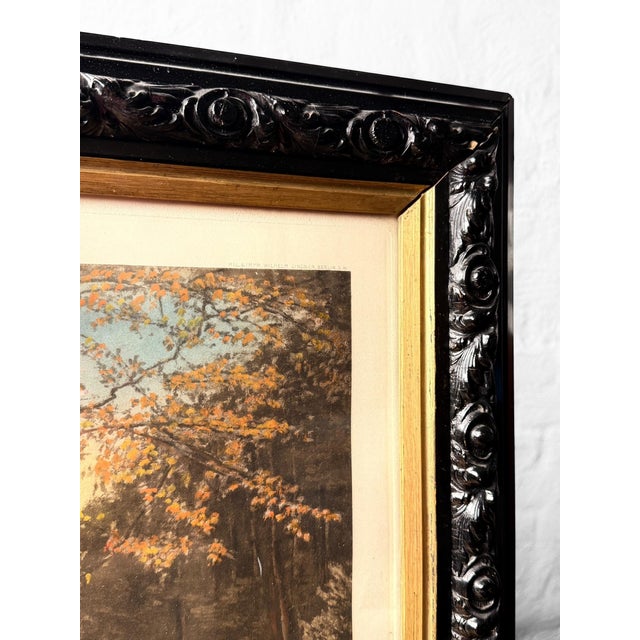 Paul Vorgang, Large German Landscape Heliogravure, 1960s, Paint For Sale - Image 6 of 7