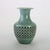 Antique Japanese Reticulated Celadon Pottery Vase Signed C1920 For Sale - Image 4 of 6