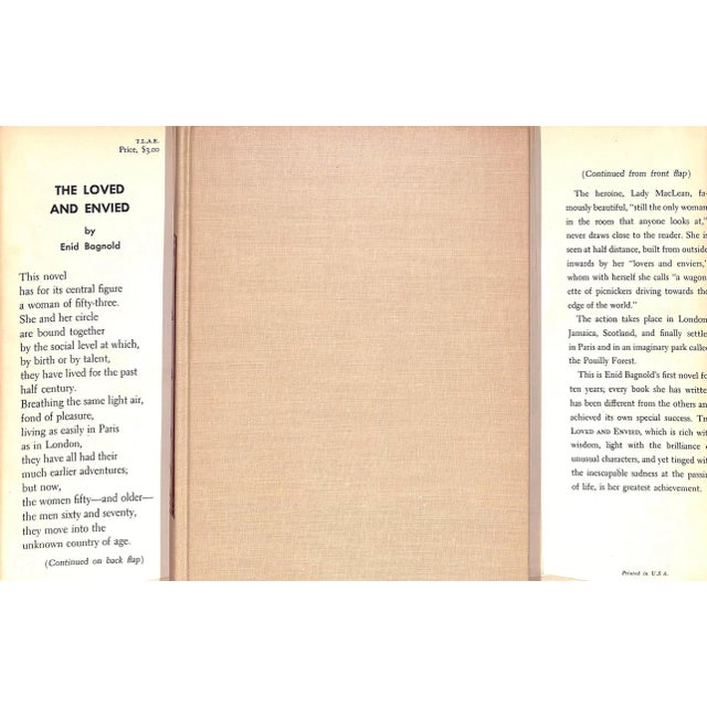 Traditional "The Loved and Envied" 1951 Bagnold, Enid For Sale - Image 3 of 6