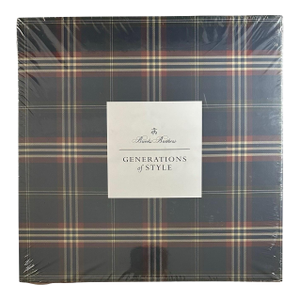 Brooks Brothers “Generations of Style” Sealed Coffee Table Book (Tartan Hardcover, 200 Years of American Fashion & Culture)