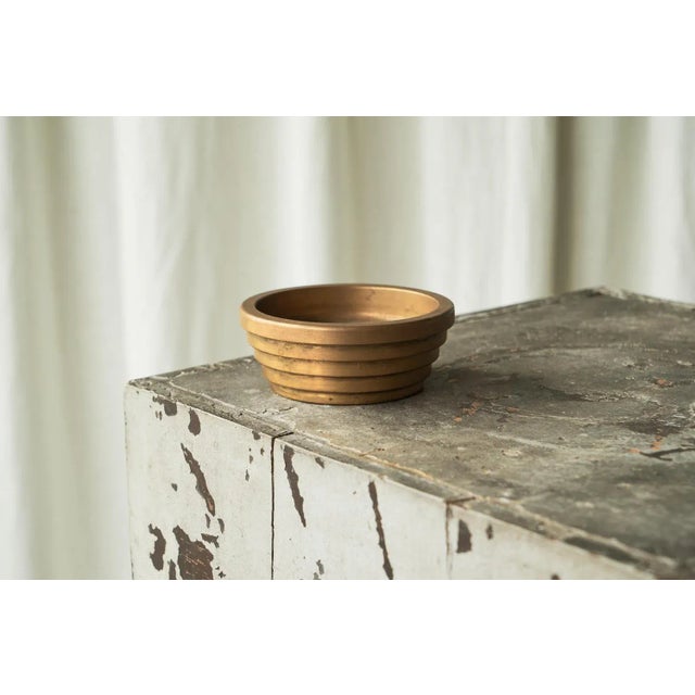 Early 20th Century Vide Poche in Patinated Brass, 1920s For Sale - Image 4 of 8