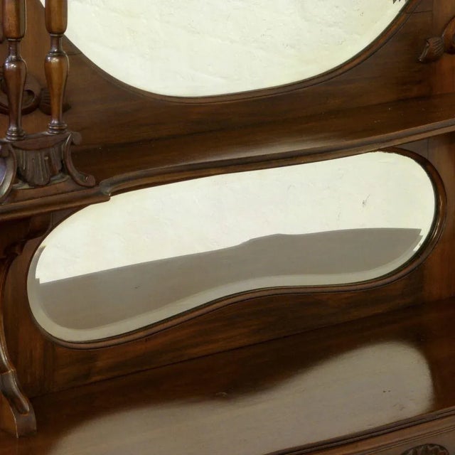 Brown Antique Victorian Chiffonier For Sale - Image 8 of 18