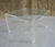 Modern Coffee Table in Acrylic Glass, 1990s For Sale - Image 3 of 6