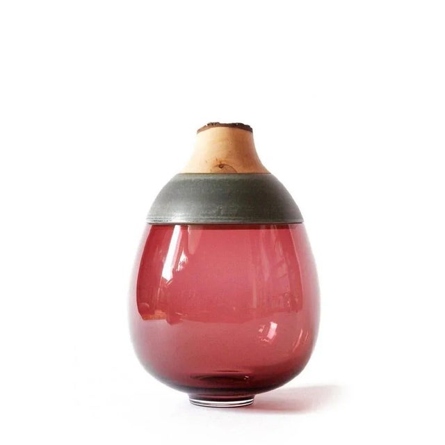 Not Yet Made - Made To Order Rose and White Paradise Lilith Stacking Vase by Pia Wüstenberg For Sale - Image 5 of 10