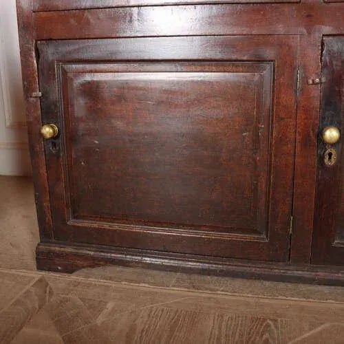English Oak Dresser Base For Sale - Image 9 of 13