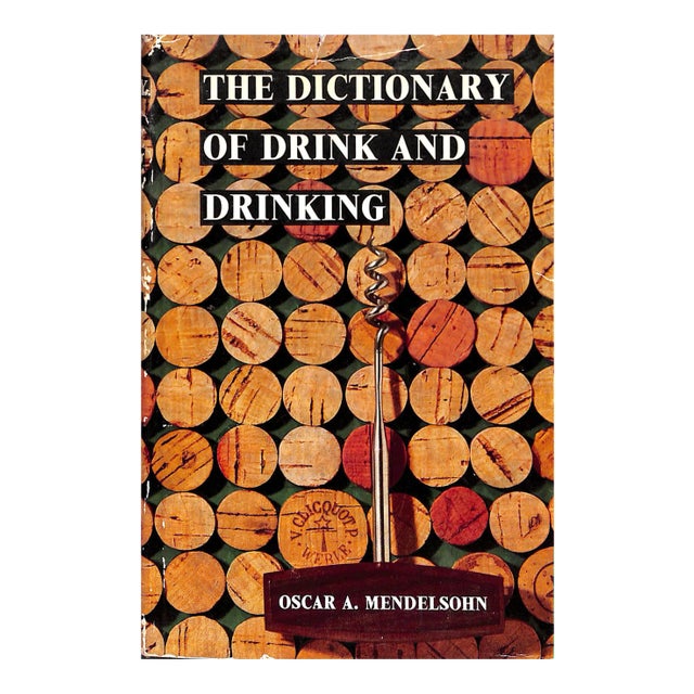 "The Dictionary of Drink and Drinking" Cocktail Book For Sale