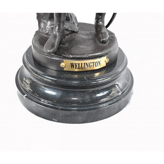 Metal Bronze English Military Duke of Wellington Figurine, 1995 For Sale - Image 7 of 14