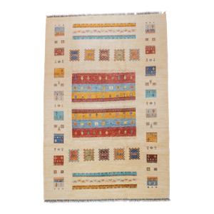 Contemporary Gabbeh Rug 6'7'' X 9'9''