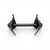 Postmodern Black Cast Iron Dining Table with Glass Top, 1980s For Sale - Image 10 of 15