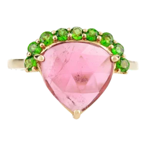 Trillion Cut Statement Ring Size 7