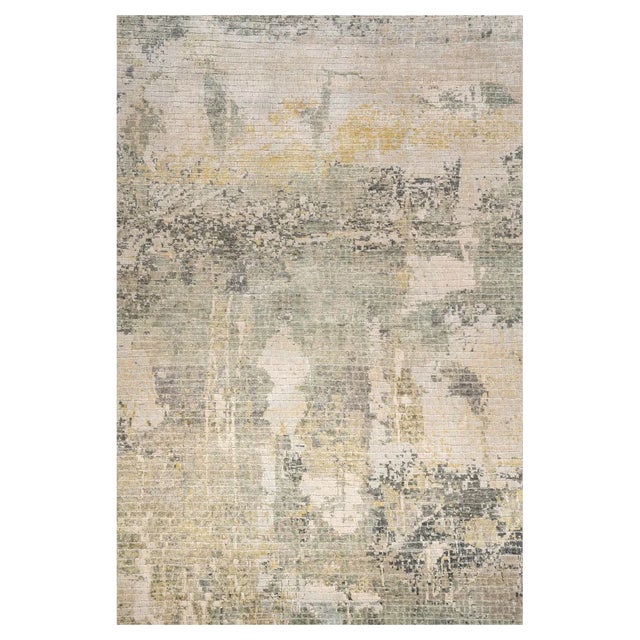 Hand-Knotted Clouds Mosaic Rug from DSV Carpets For Sale
