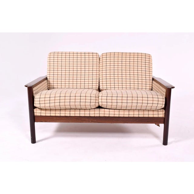 Danish Rosewood Two-Seater Sofa, 1950s For Sale - Image 10 of 10