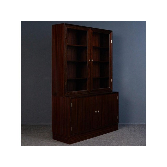 Mid-Century Mahogany Bookcase, 1970s For Sale - Image 15 of 15