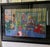 1990s "Living Room Series 1" Interior Scene Serigraph by Laurie Zeszut, Framed For Sale - Image 4 of 9