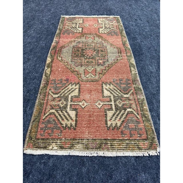 Turkish Yastik Rug 1'7" x 3'3" #24345 Explore a curated collection of hallway runners, wool rugs, and handmade...