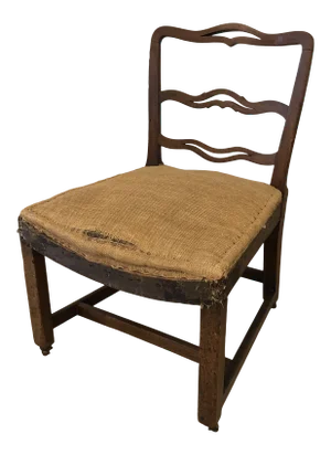 Late 18th Century Georgian Ribbon Back Chair
