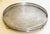 Mid-Century Modern Footed Silver Plate Pierced Gallery Tray For Sale - Image 3 of 8