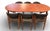 Round Danish Dining Table in Veneered Teak with Extension Leaves, 1960s For Sale - Image 14 of 14