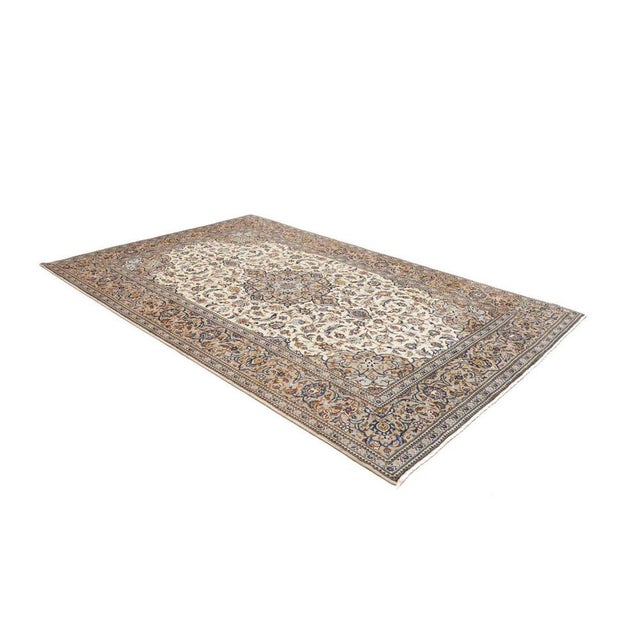 Kashan Rug in Hand-Knotted Wool For Sale - Image 3 of 11