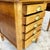 George VI Oak Drop-Leaf Desk, 1930s For Sale - Image 10 of 16
