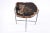 2020s Living Edge Petrified Wood Top W Iron Stand Accent Table or Side Table 51 For Sale - Image 5 of 5