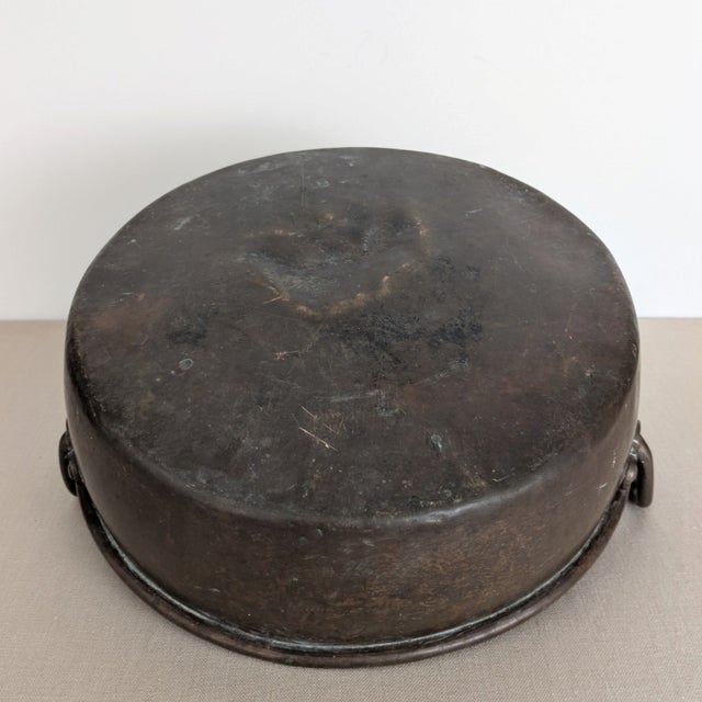 Metal Large 19th C. English Copper Jam Pan For Sale - Image 7 of 7