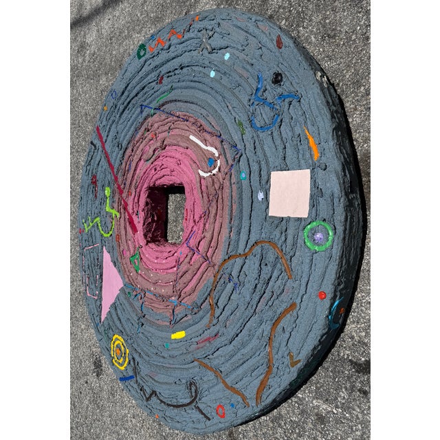 Postmodern Multimedia Bio-Sonic Abstract Wall Sculpture Created by David W. McCullough 1975 For Sale - Image 3 of 12
