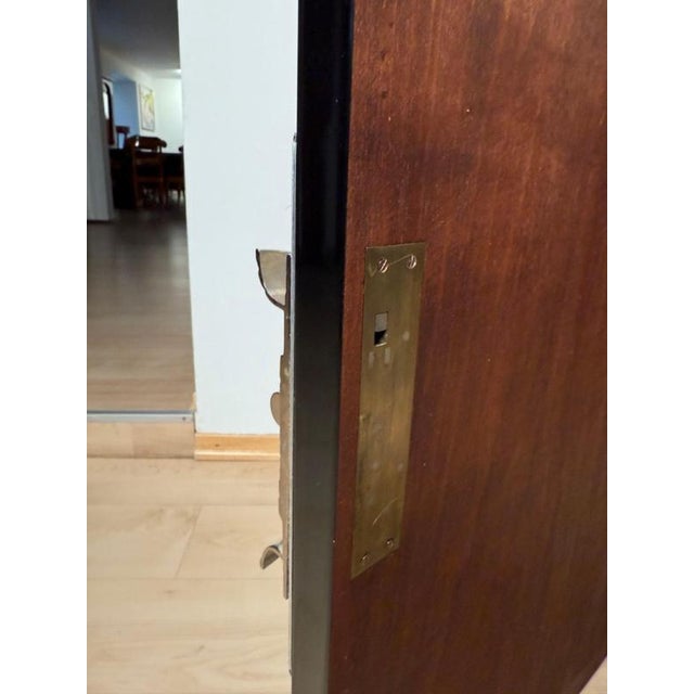 Art Deco Sideboard in Black Lacquer with Marble, 1930 For Sale - Image 17 of 18