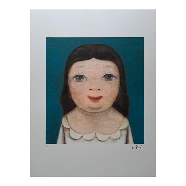 After Nara Yoshitomo, Girl, 1990s, Limited Edition Lithograph For Sale