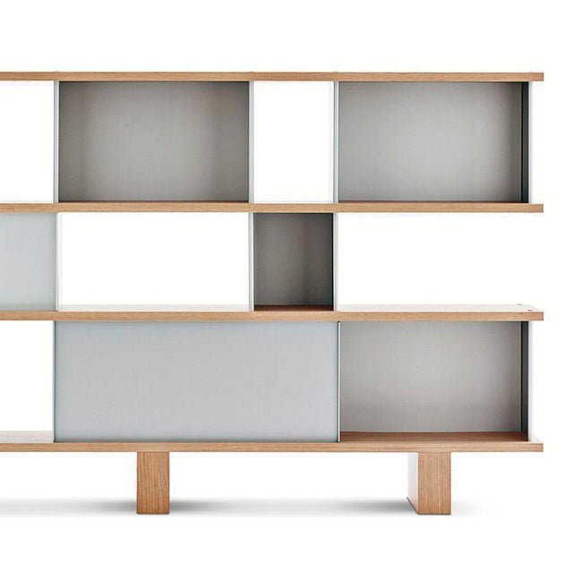 Not Yet Made - Made To Order Nuage Shelving Unit in Wood and Aluminium by Charlotte Perriand for Cassina For Sale - Image 5 of 13